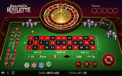 european roulette casino online